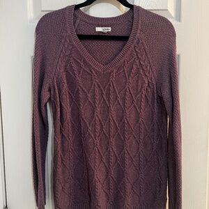 Purple sweater. Lightly used